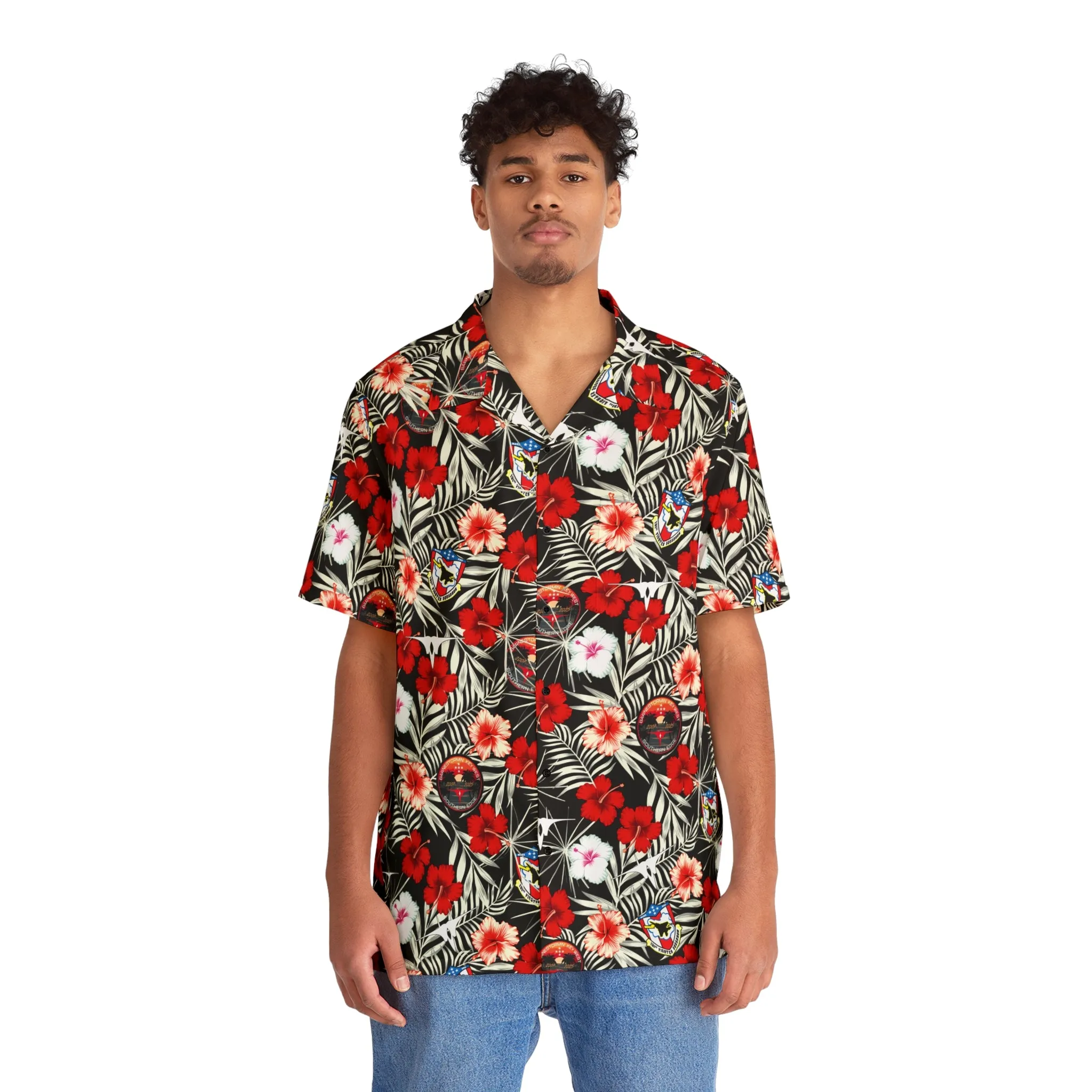 131st Fighter Squadron Men's Hawaiian Shirt TDY