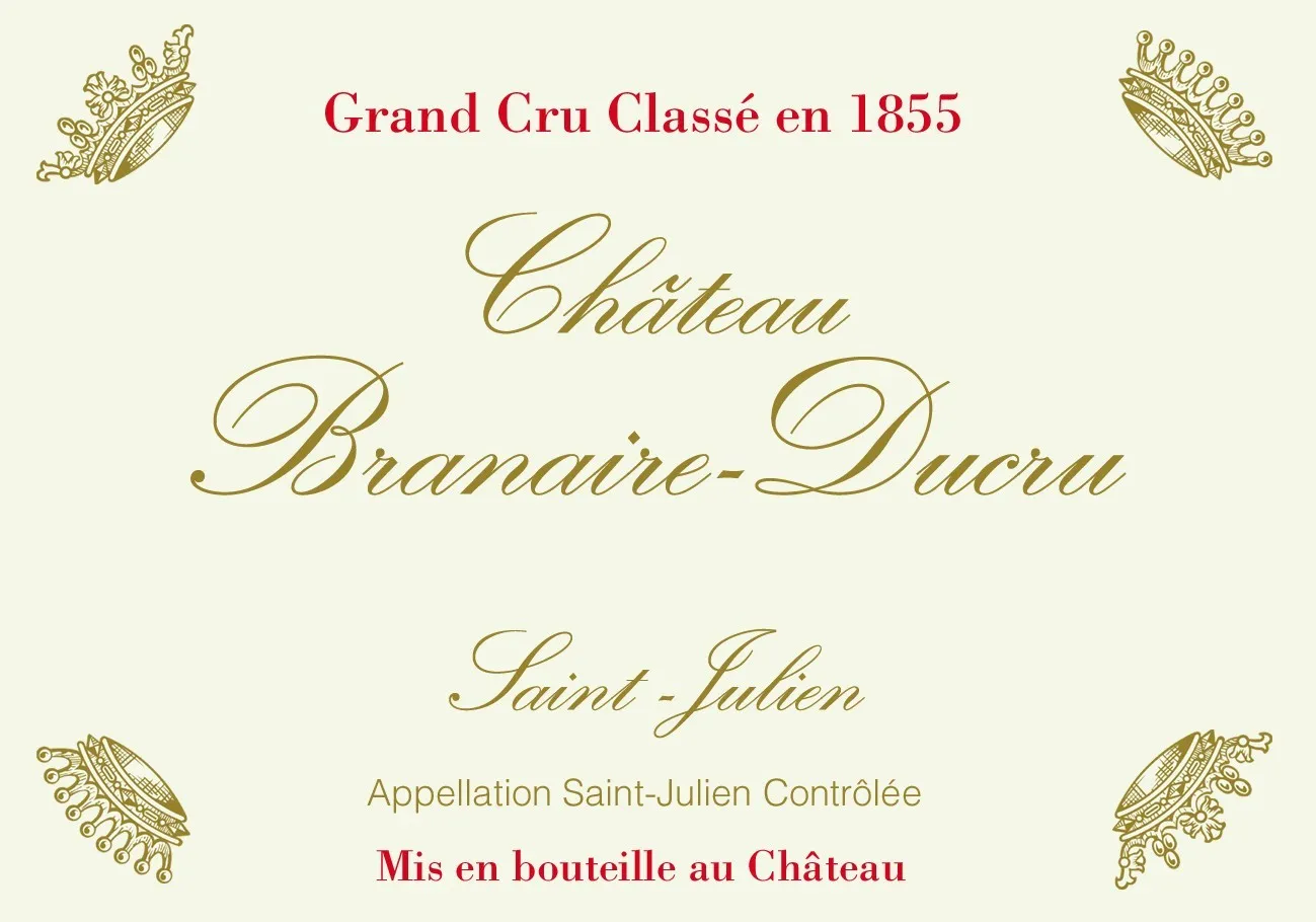 2016 Chateau Branaire-Ducru Grand Cru Classe - Saint Julien
