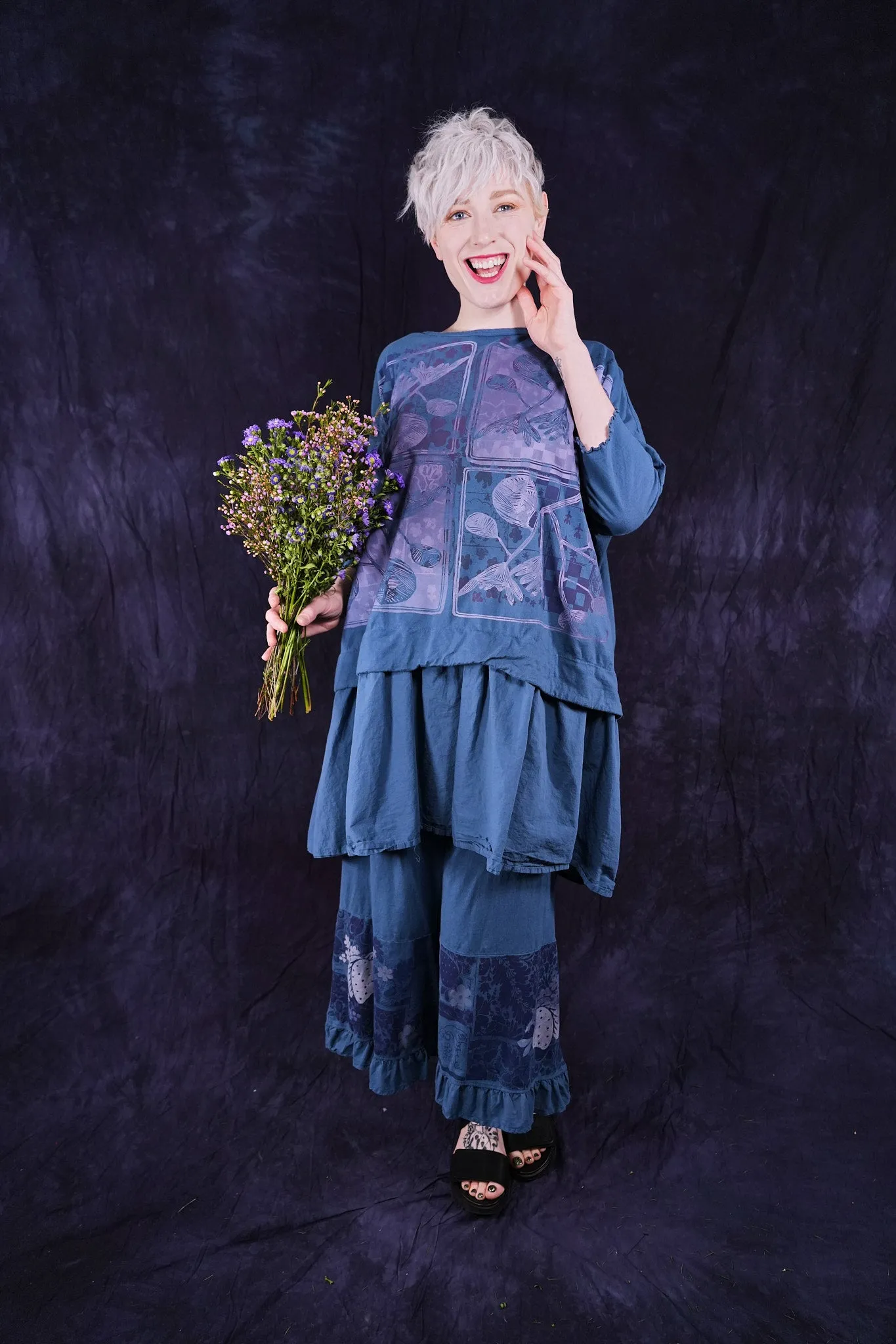 2369 Esperanza Dress Echo Blue-P