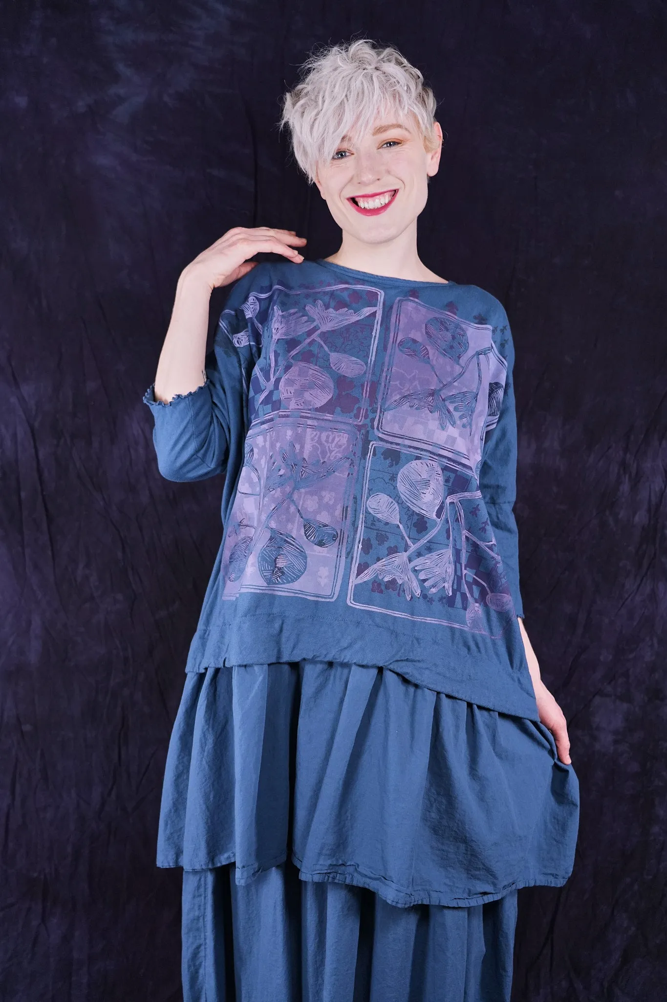 2369 Esperanza Dress Echo Blue-P