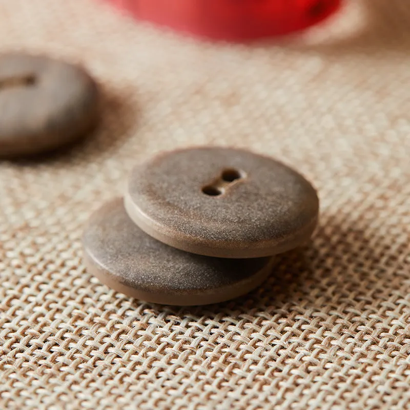 24L/32L Round Two-Hole Eco-Resin Buttons