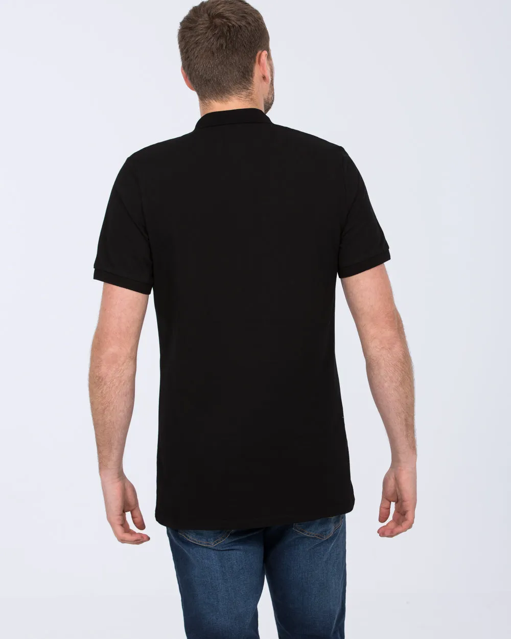 2t Cameron Regular Fit Tall Polo Shirt (black)