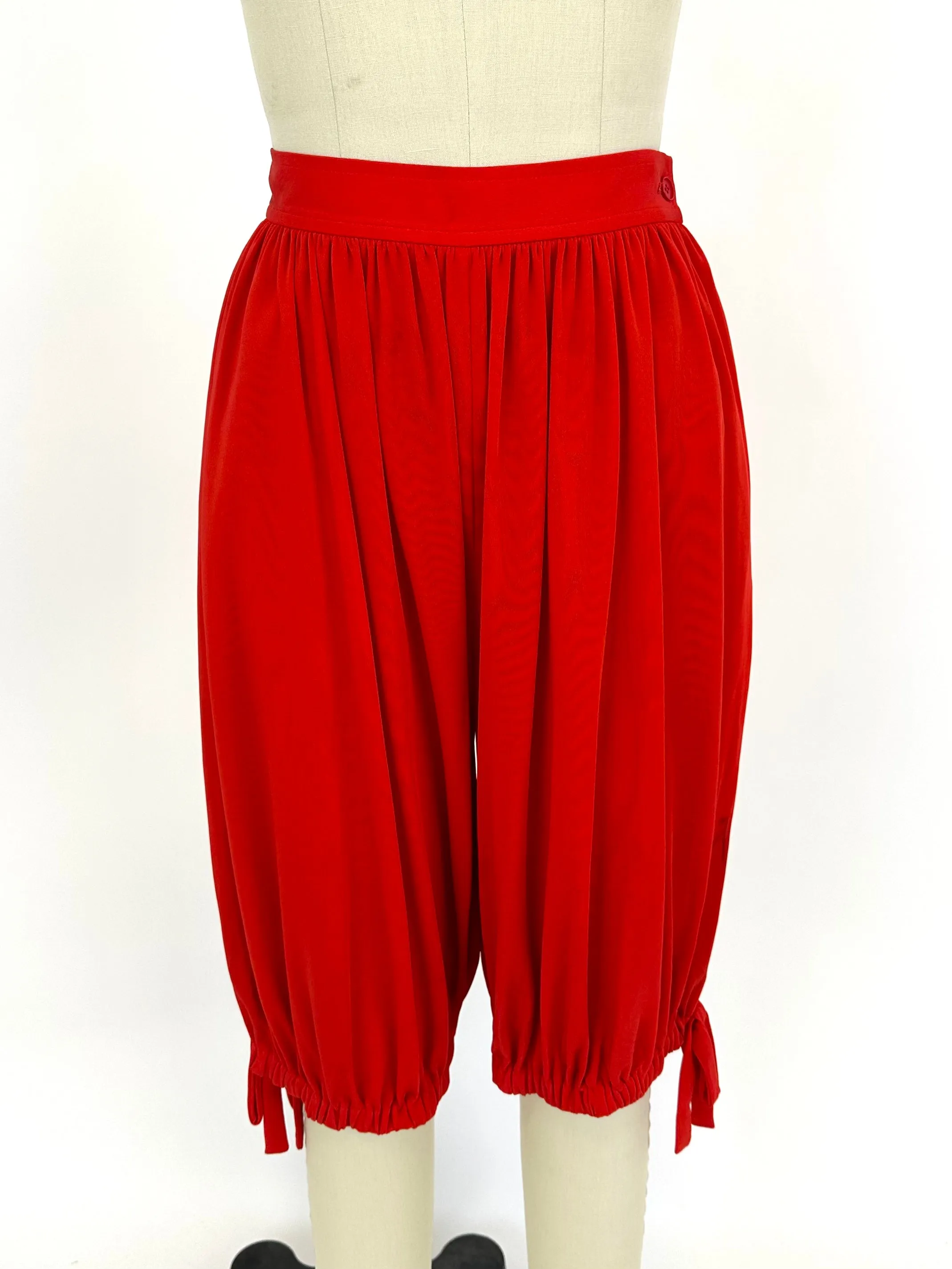 70s Yves Saint Laurent Bloomers