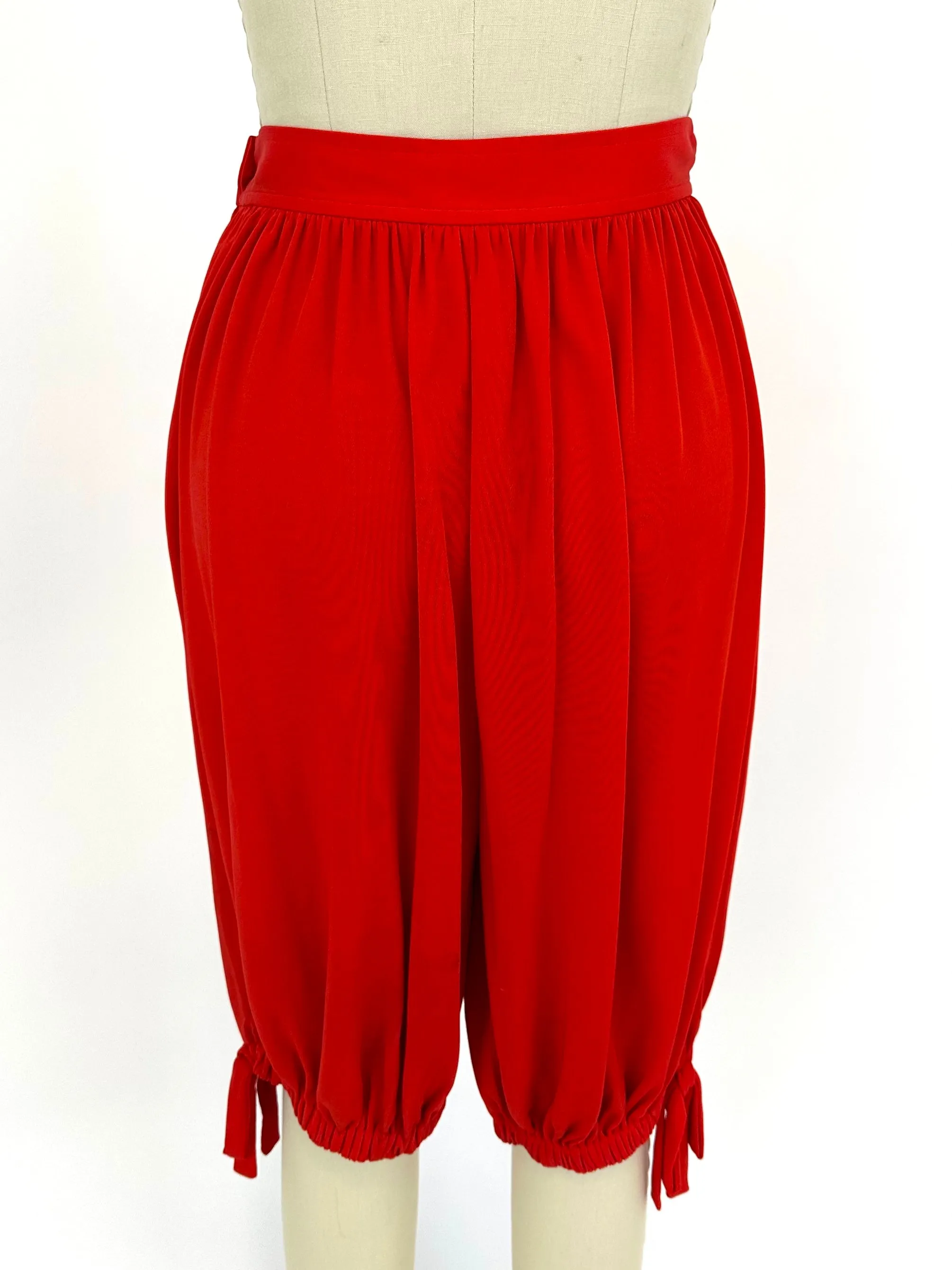 70s Yves Saint Laurent Bloomers