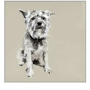 A Very Pastel Modern Dog I
