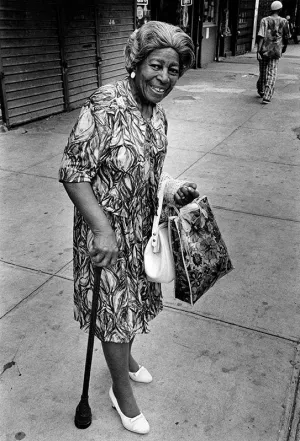 A Woman at 7th Avenue and 138th Street