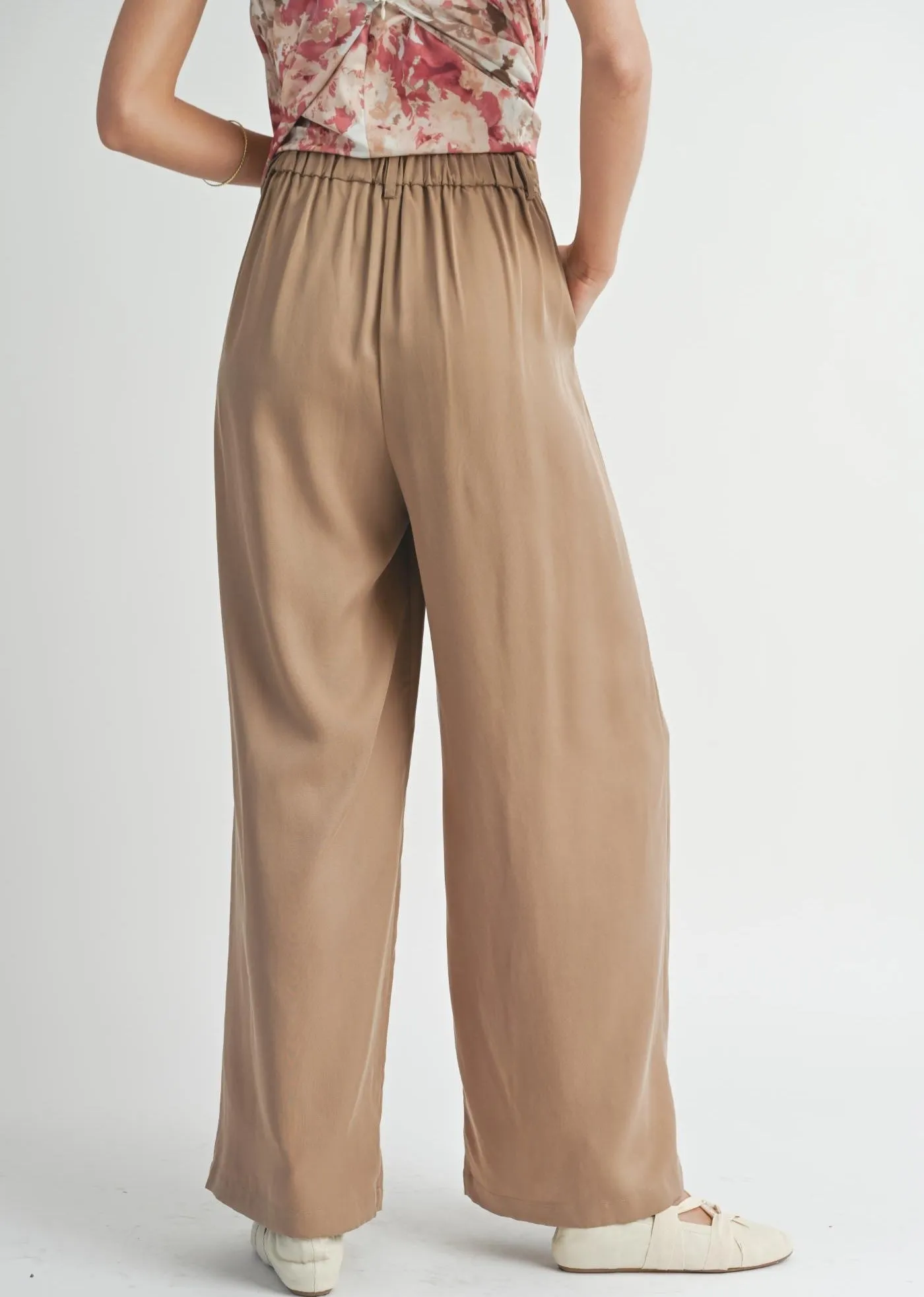 Adriana Pleat Pants