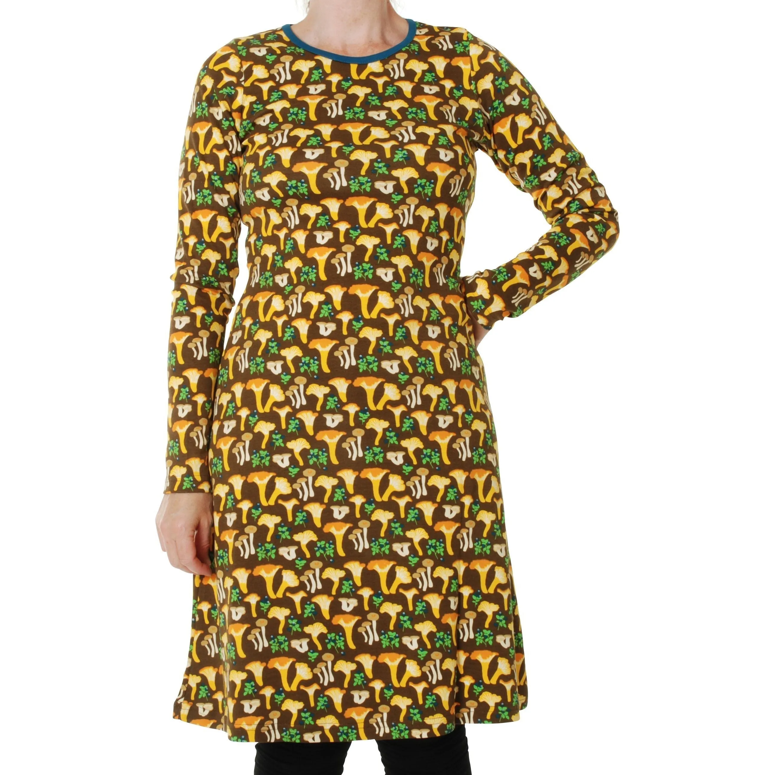 Adult's Chanterelle A-Line Long Sleeve Dress - 1 Left Size S