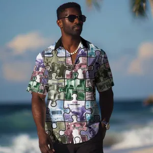 African American Hawaiian Shirt The Civil Rights Journey in Puzzle DT03