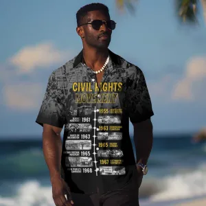 African-American History Month Hawaiian Shirt Civil Rights Movement LT15