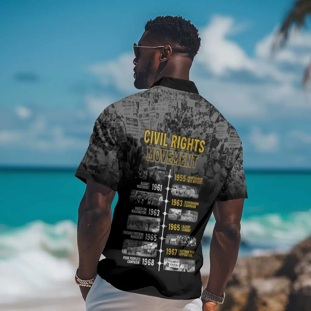 African-American History Month Hawaiian Shirt Civil Rights Movement LT15