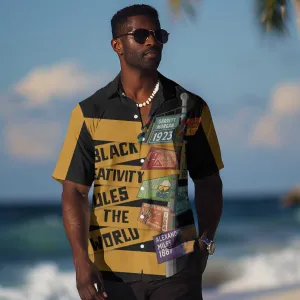 African Creativity Hawaiian Shirt Black Creativity Rules The World DT03