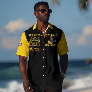 Afro-Americans Buffalo Soldiers Hawaiian Shirt 9th and 10th Cavalry Regiment LT15