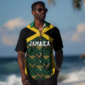 Afro-Jamaicans Football Custom Hawaiian Shirt Black Ethnic Motifs LT9