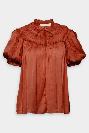 Aimee Top in Clay