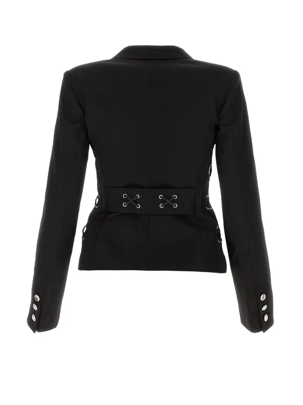 Alessandra Rich Black Tailored Jackets