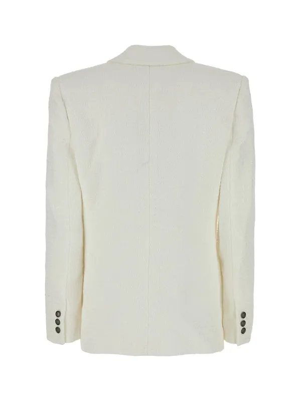 Alessandra Rich White Tailored Jackets