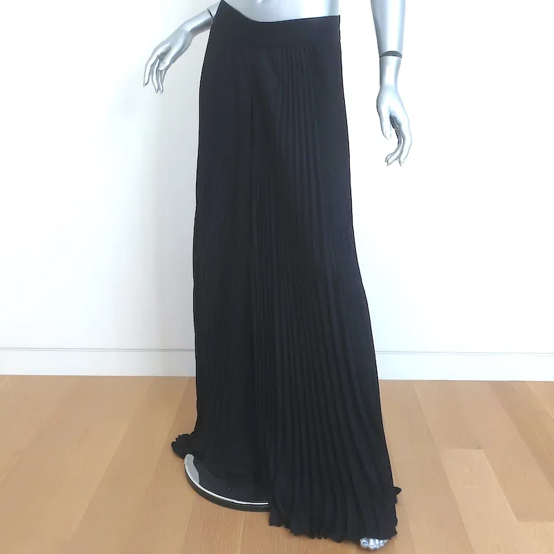 Alice   Olivia Copen Pleated Wide Leg Pants Black Size 8 NEW