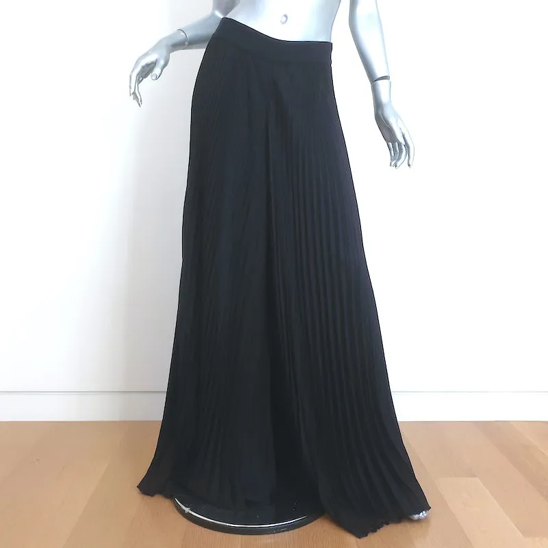 Alice   Olivia Copen Pleated Wide Leg Pants Black Size 8 NEW