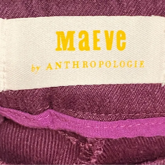 ANTHROPOLOGIE Maeve Avery Pleated Trouser Shorts