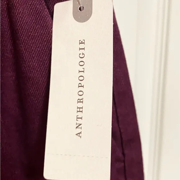 ANTHROPOLOGIE Maeve Avery Pleated Trouser Shorts