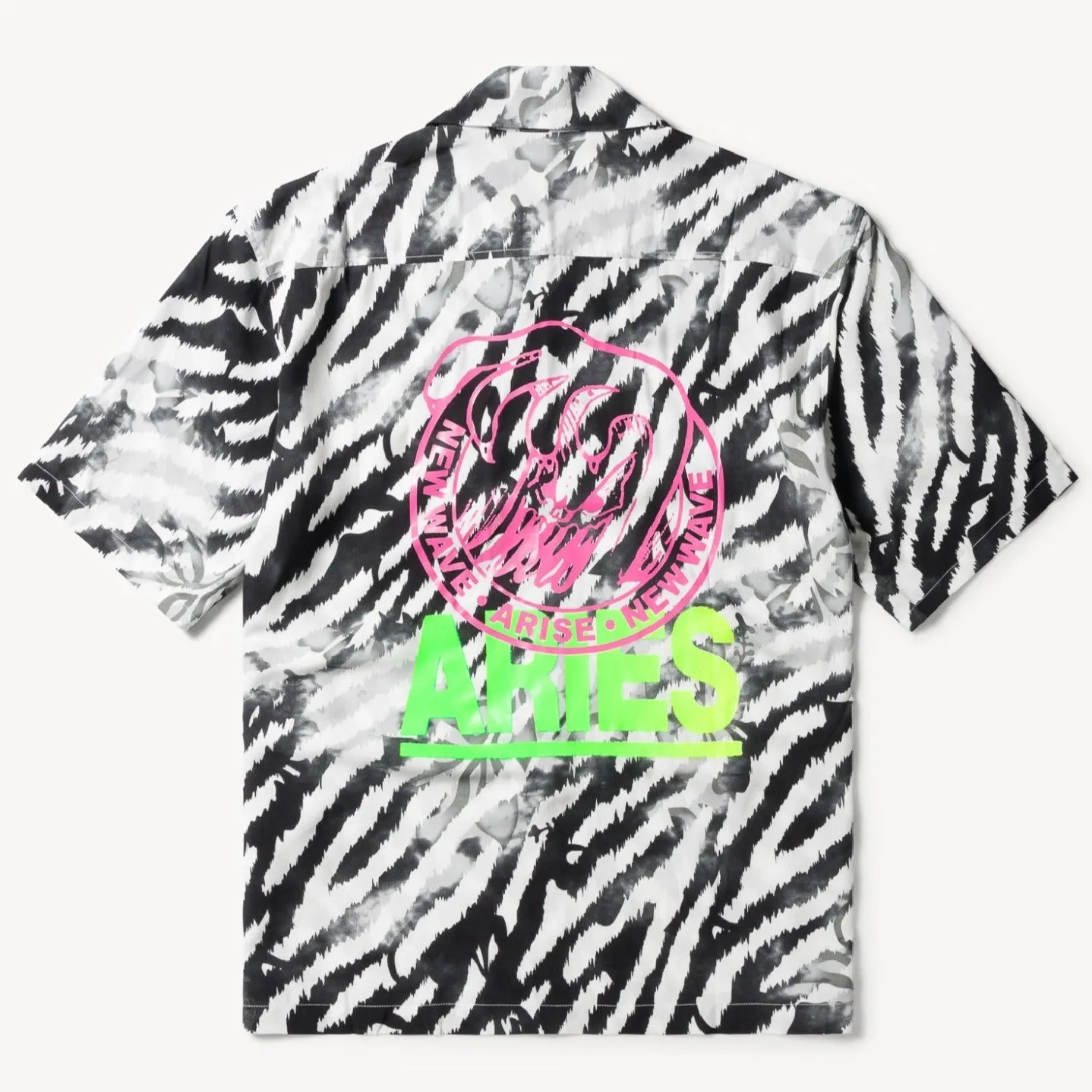 Aries Hibiscus Hawaiian Shirt Multi