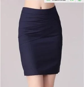 Autumn Winter Women Skirts Office Formal Pencil Skirts Casual Sexy Slim High Waist Knee-Length Midi Skirt Saia Plus Size