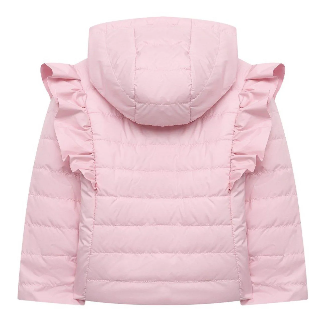 Baby Girls Pink Frill Jacket