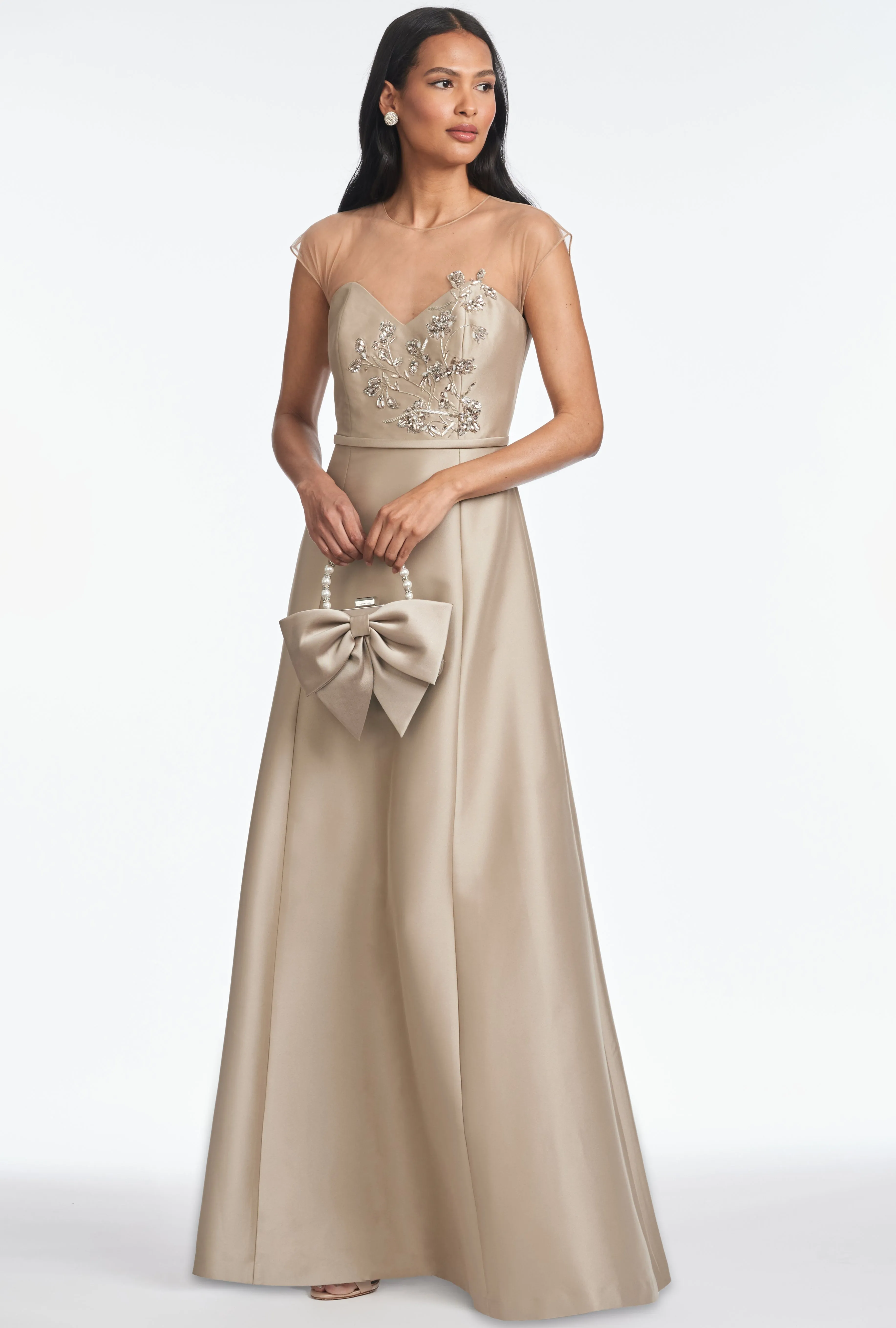 BETSY GOWN - PEWTER