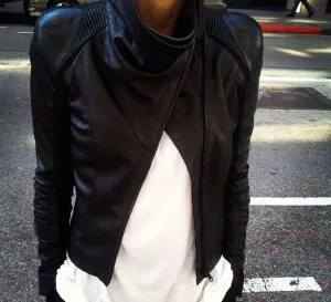 Biker Leather Suede jackets faux leather jacket for women's designer fashion outerwear jacket supernova jaqueta couro