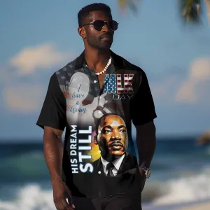 Black Americans Happy MLK Day Hawaiian Shirt I Have A Dream LT15