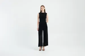 Black Aria Pleated Pants