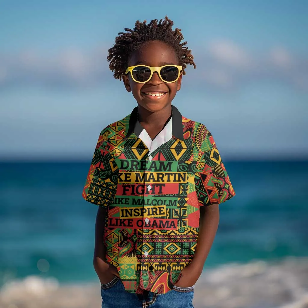 Black History Black Month Dream Like Kid Hawaiian Shirt LT9