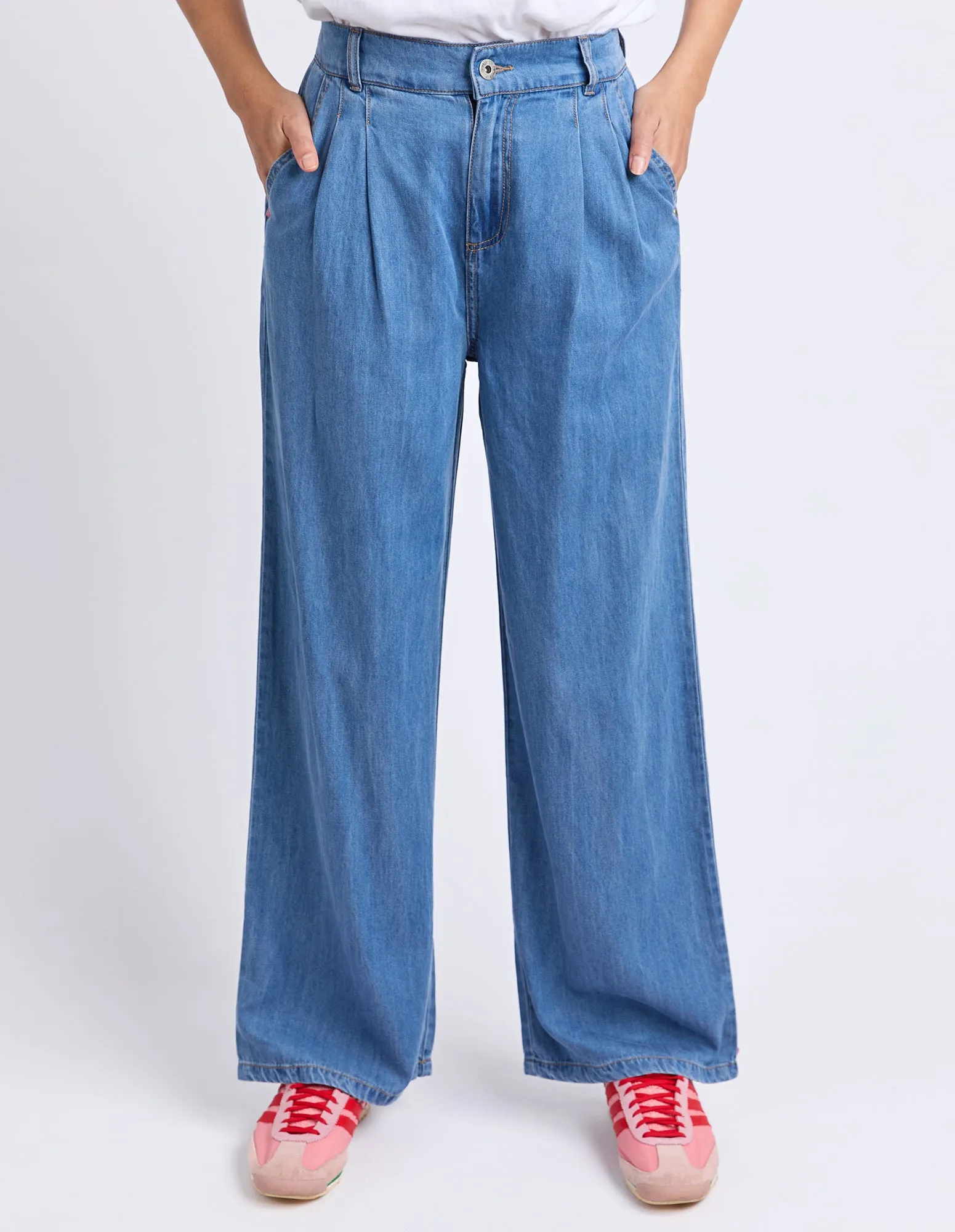 BLAIRE DENIM PANT || BLUE