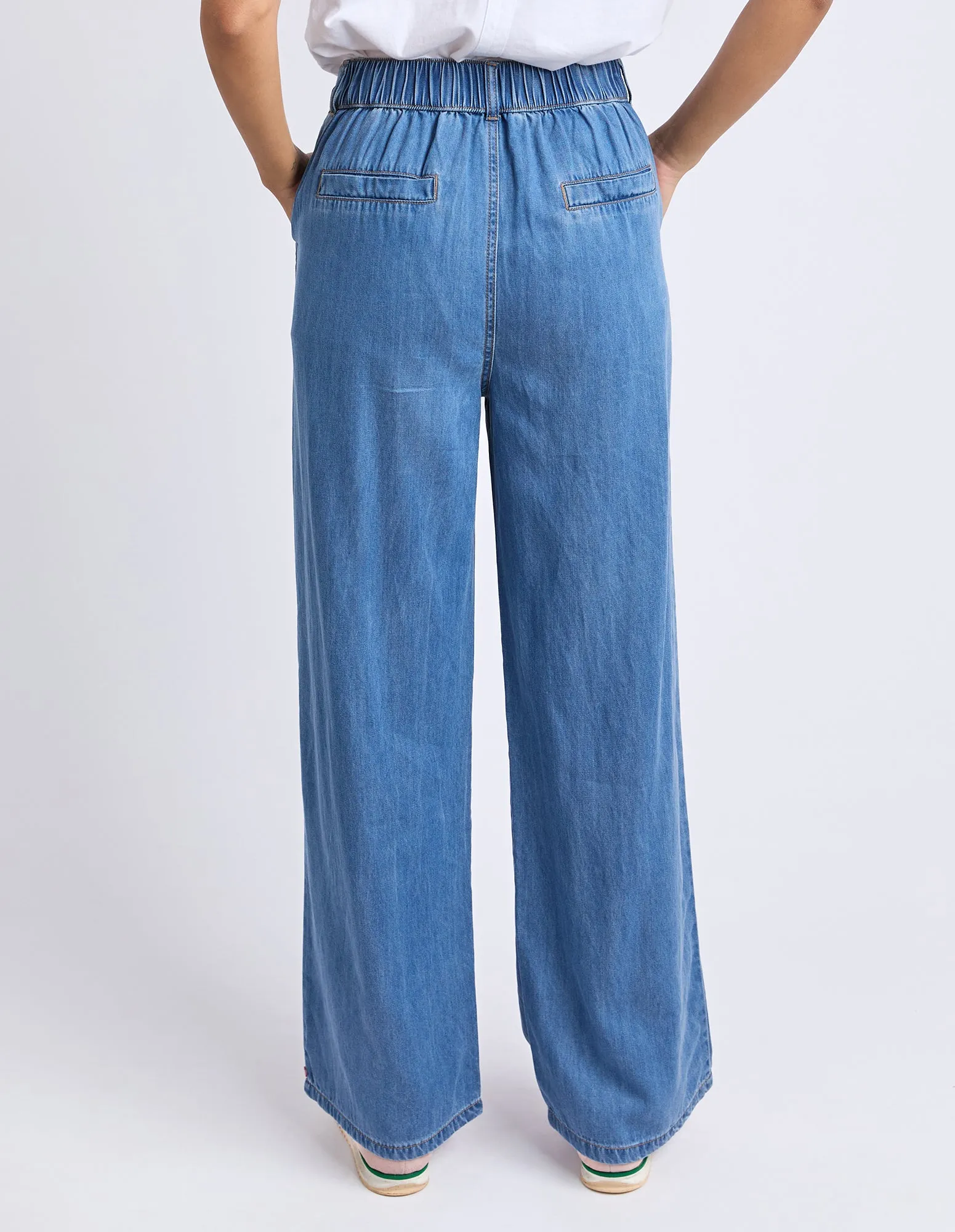 BLAIRE DENIM PANT || BLUE