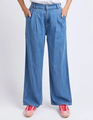 BLAIRE DENIM PANT || BLUE