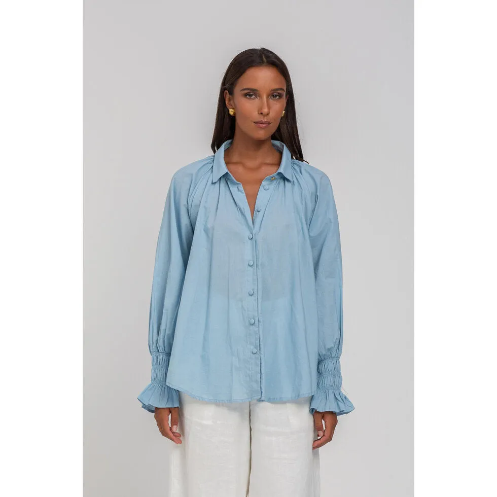 Blak Edith Shirt - Dreamy Blue