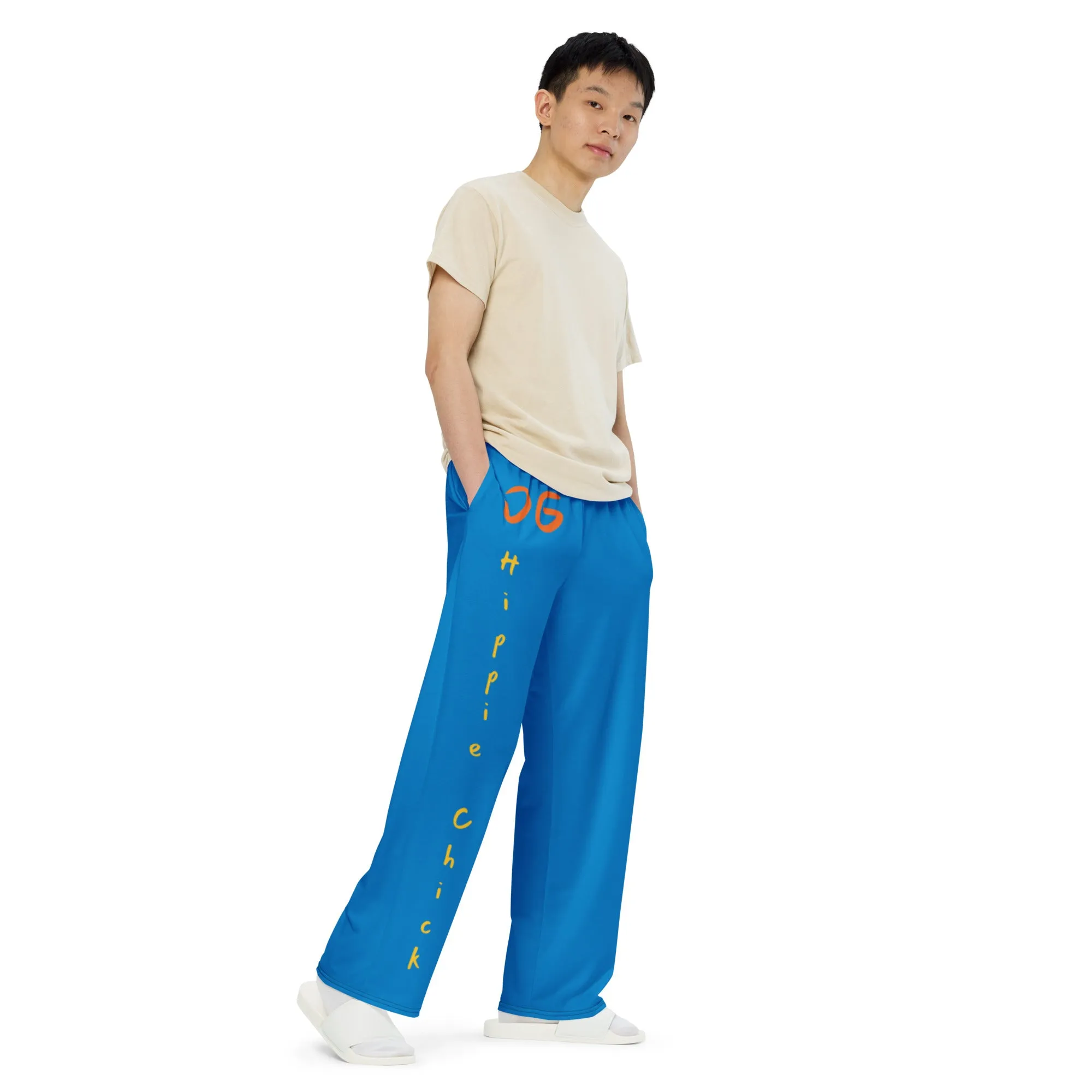Blue Unisex Pants - OG Hippie Chick