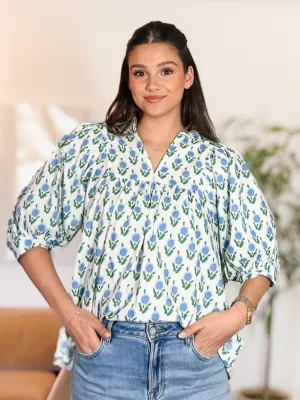 Bluebell Breeze Blouse