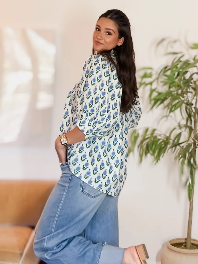Bluebell Breeze Blouse