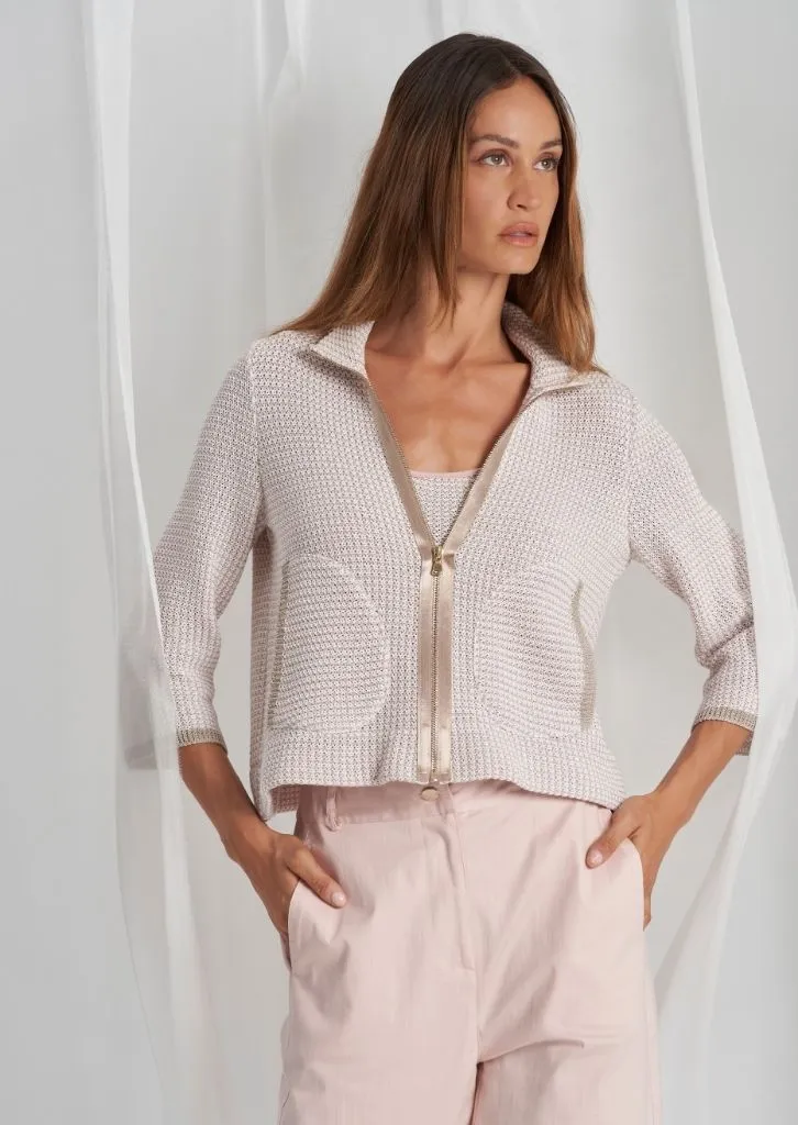Blush relaxed trousers