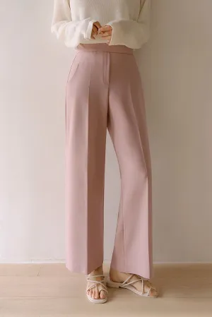 Blush Serenity Wide Leg Slacks