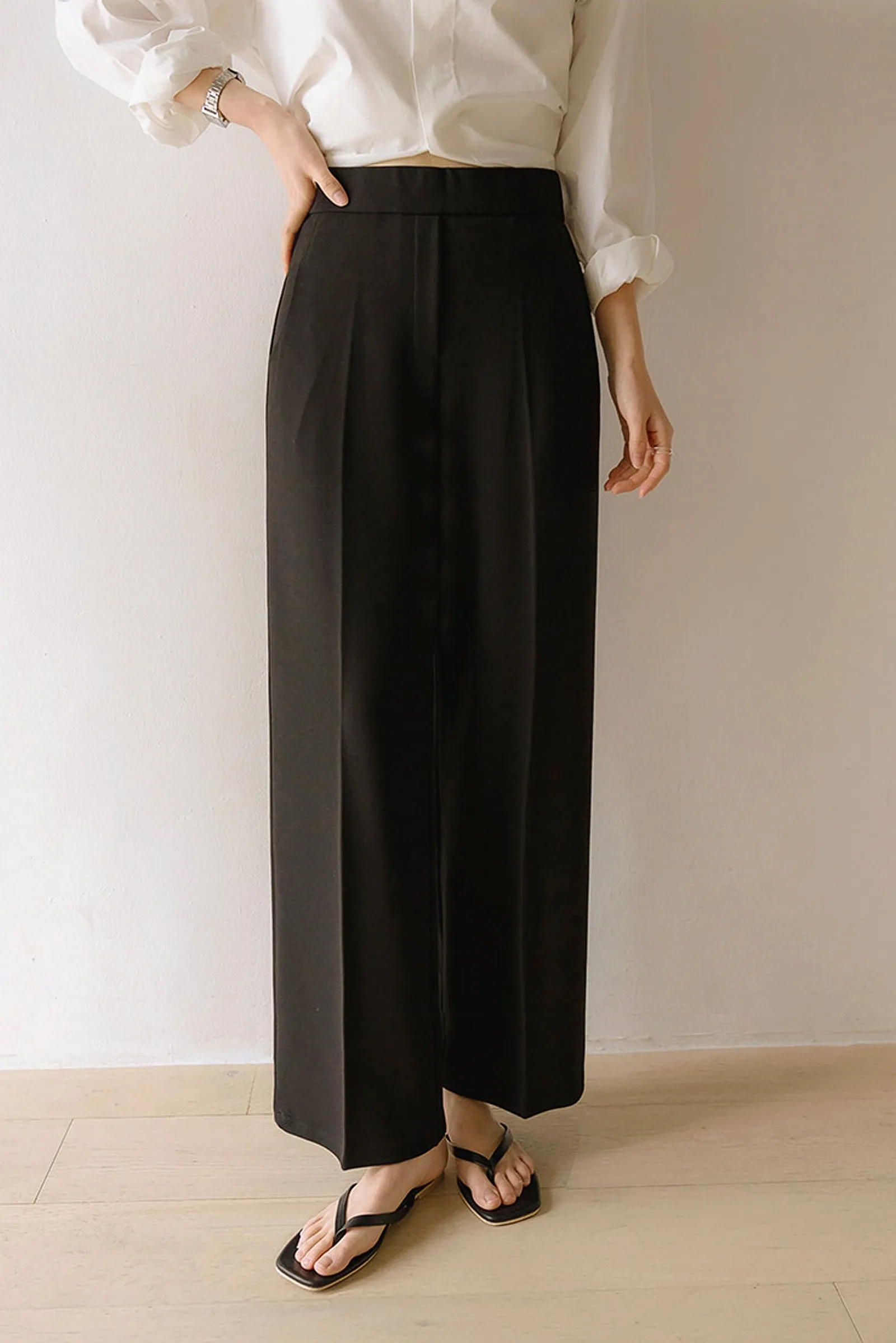 Blush Serenity Wide Leg Slacks