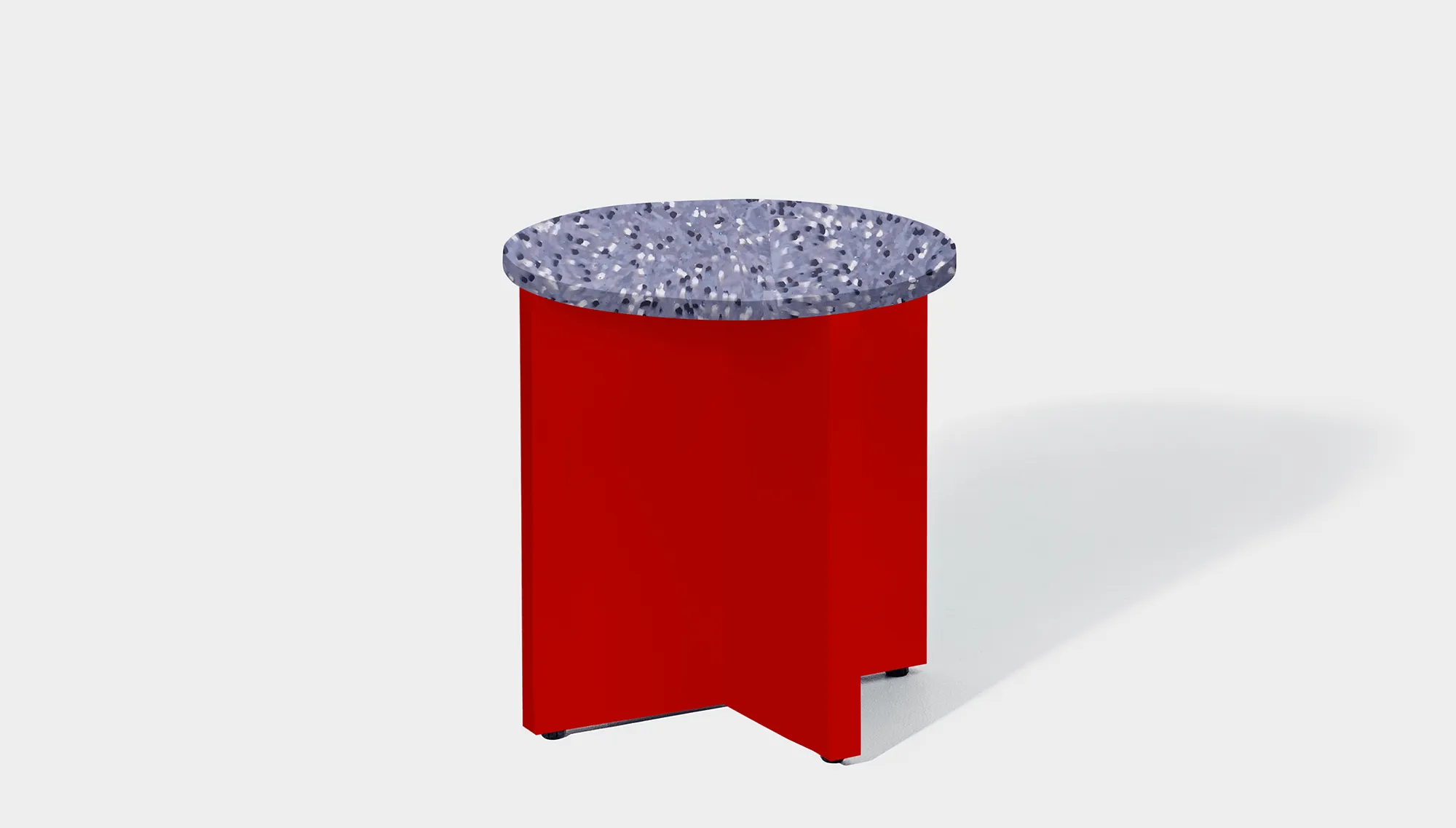 Bob Side Table Round - Recycled Bottle Tops