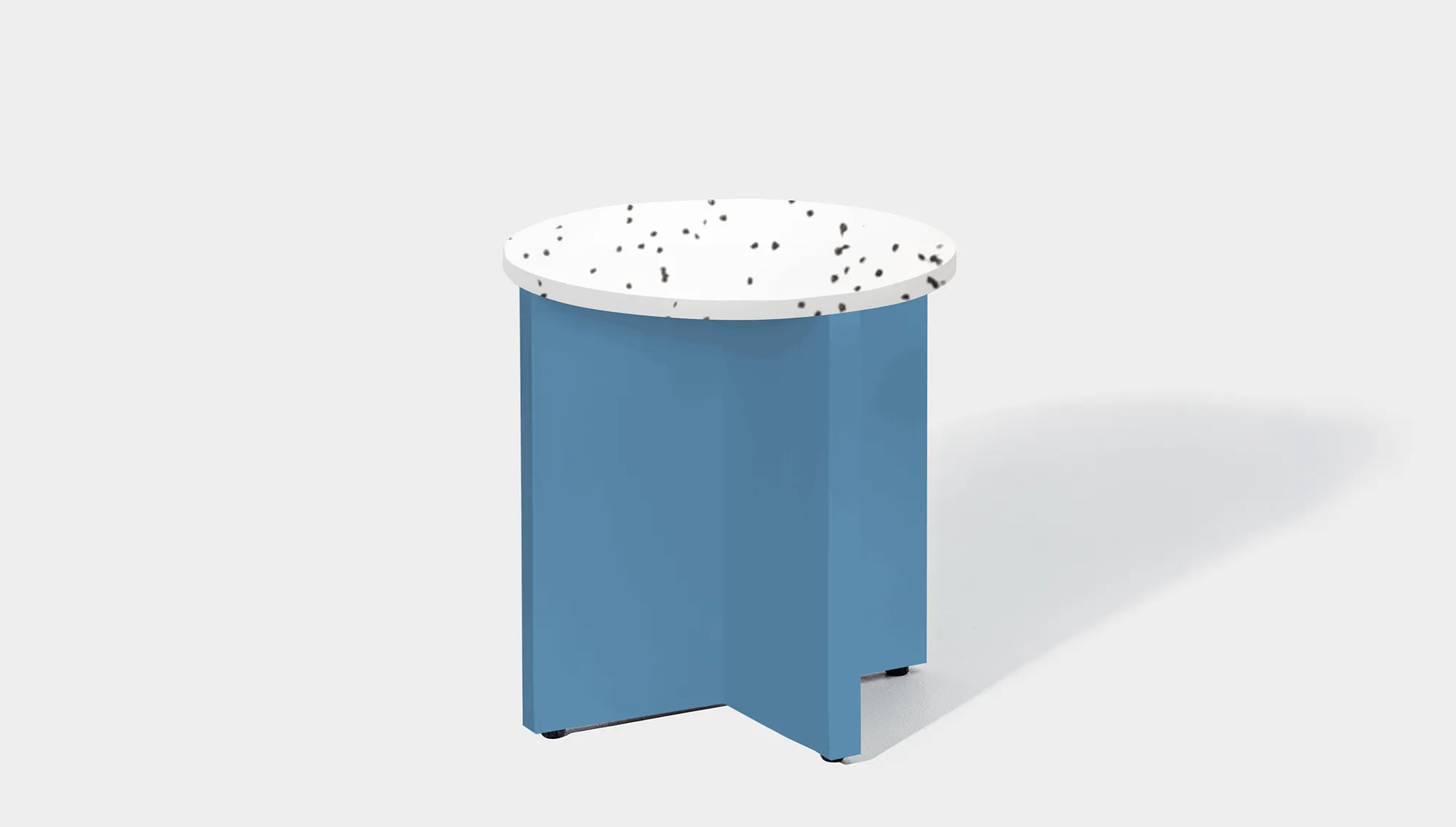 Bob Side Table Round - Recycled Bottle Tops