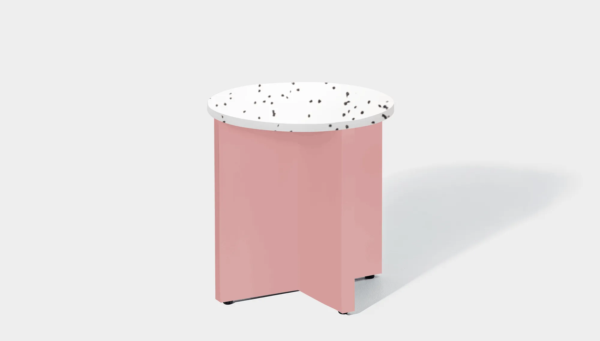 Bob Side Table Round - Recycled Bottle Tops