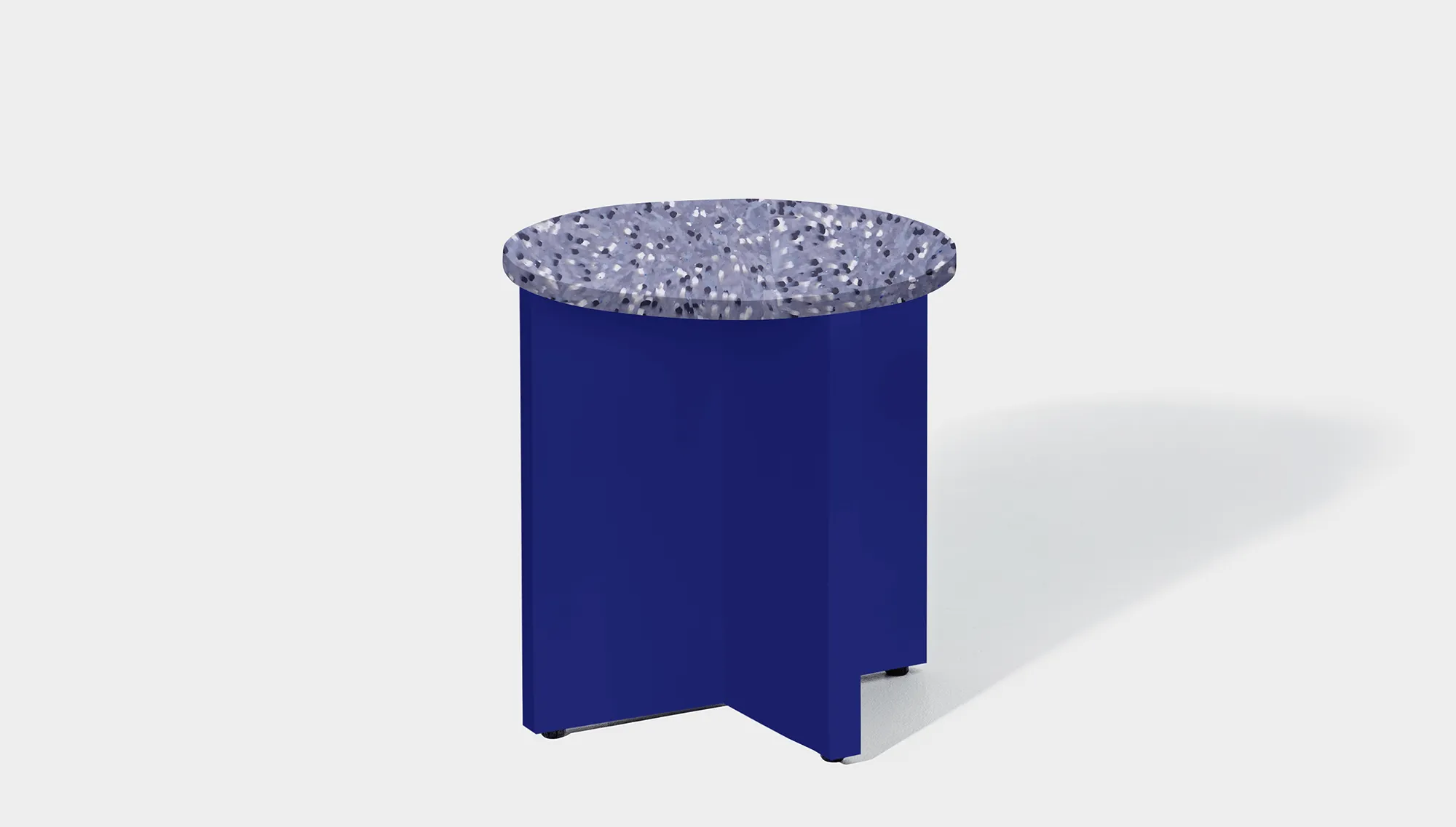 Bob Side Table Round - Recycled Bottle Tops