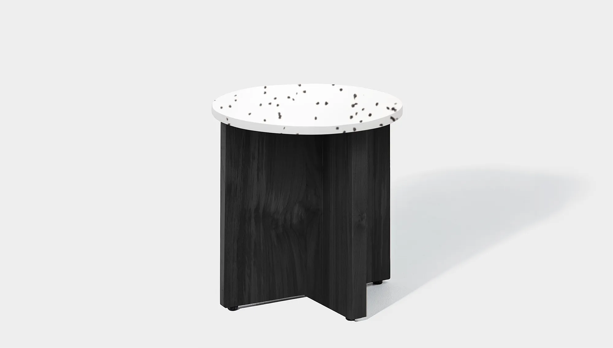 Bob Side Table Round - Recycled Bottle Tops