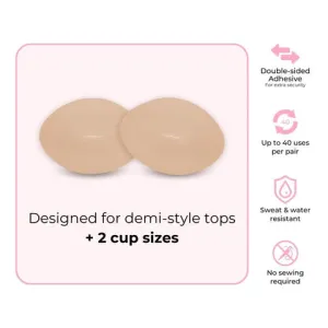 BOOMBA - Demi Boost Inserts - Beige