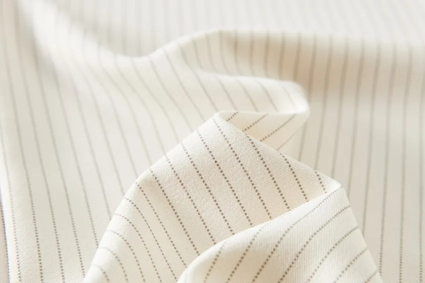 Breathable and Comfortable Stripe Pleated Pants for Casual Use
